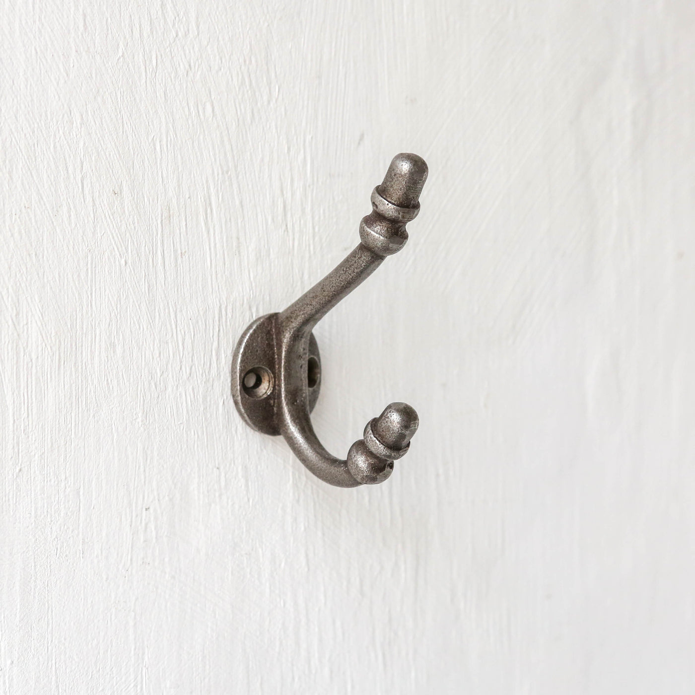 Acorn Double Cast Iron Hook  - Small