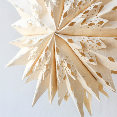 35cm 'Sparkle' Paper Christmas Decoration