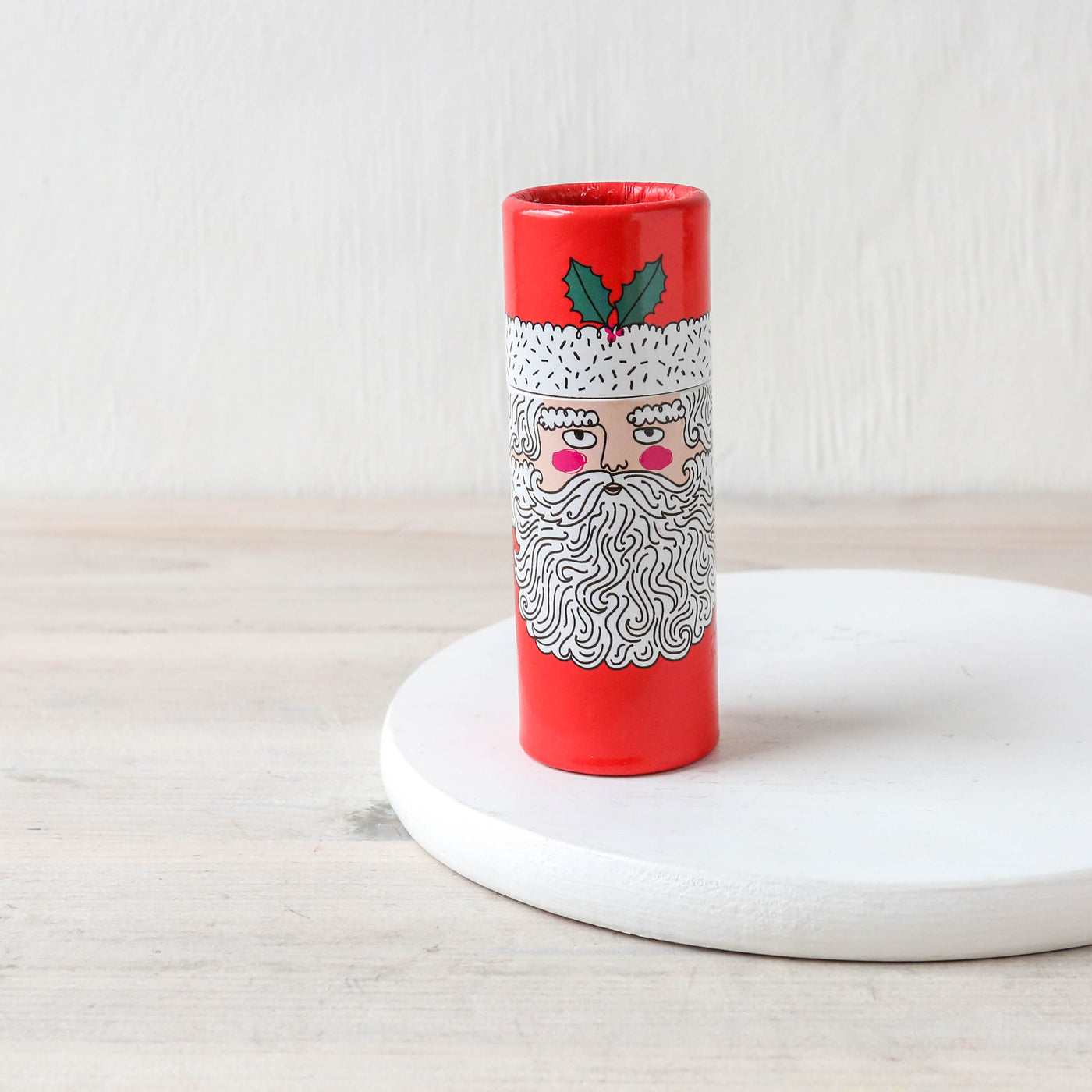 Father Christmas Festive Cylinder Matches