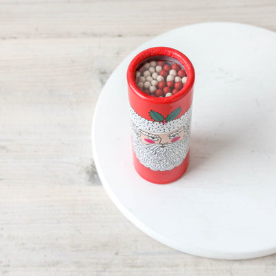 Father Christmas Festive Cylinder Matches