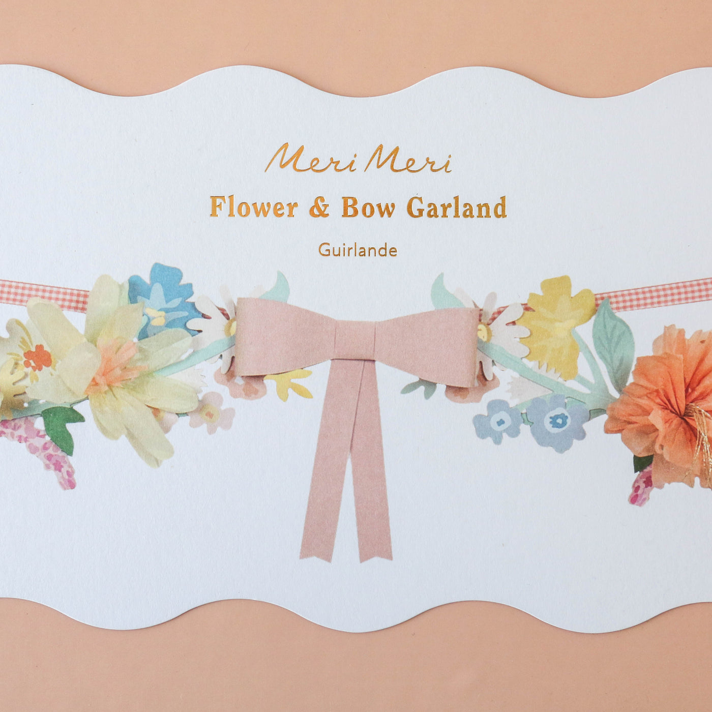 Flower & Bow Garland