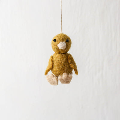 Felt Duckling Hanging Decoration