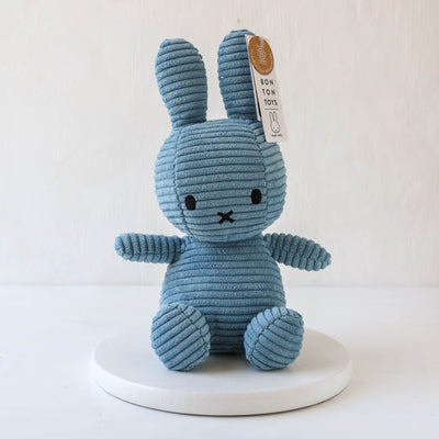 Miffy Corduroy Plush - Aviator Blue