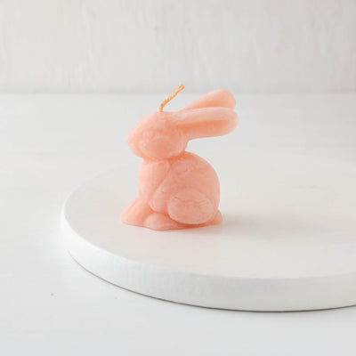 Mini Pastel Bunny Candle