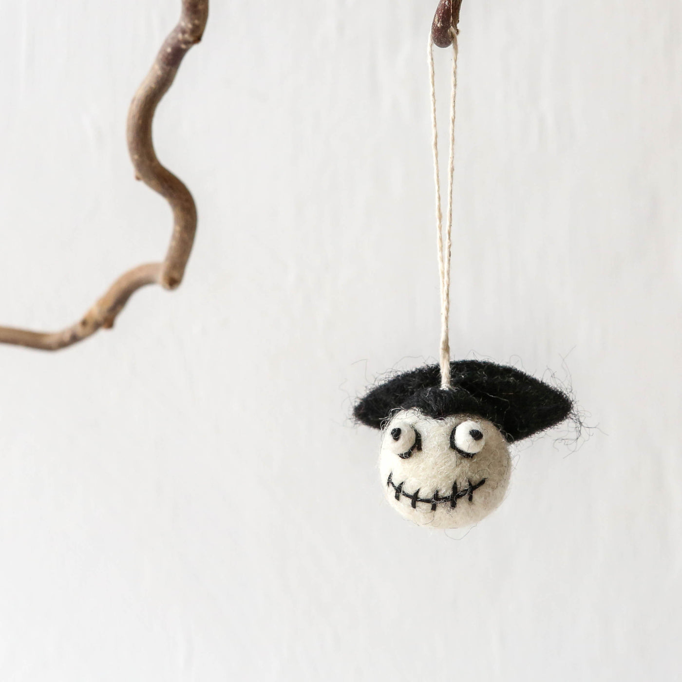 Halloween Shrunken Head Felt Hanging Decoration