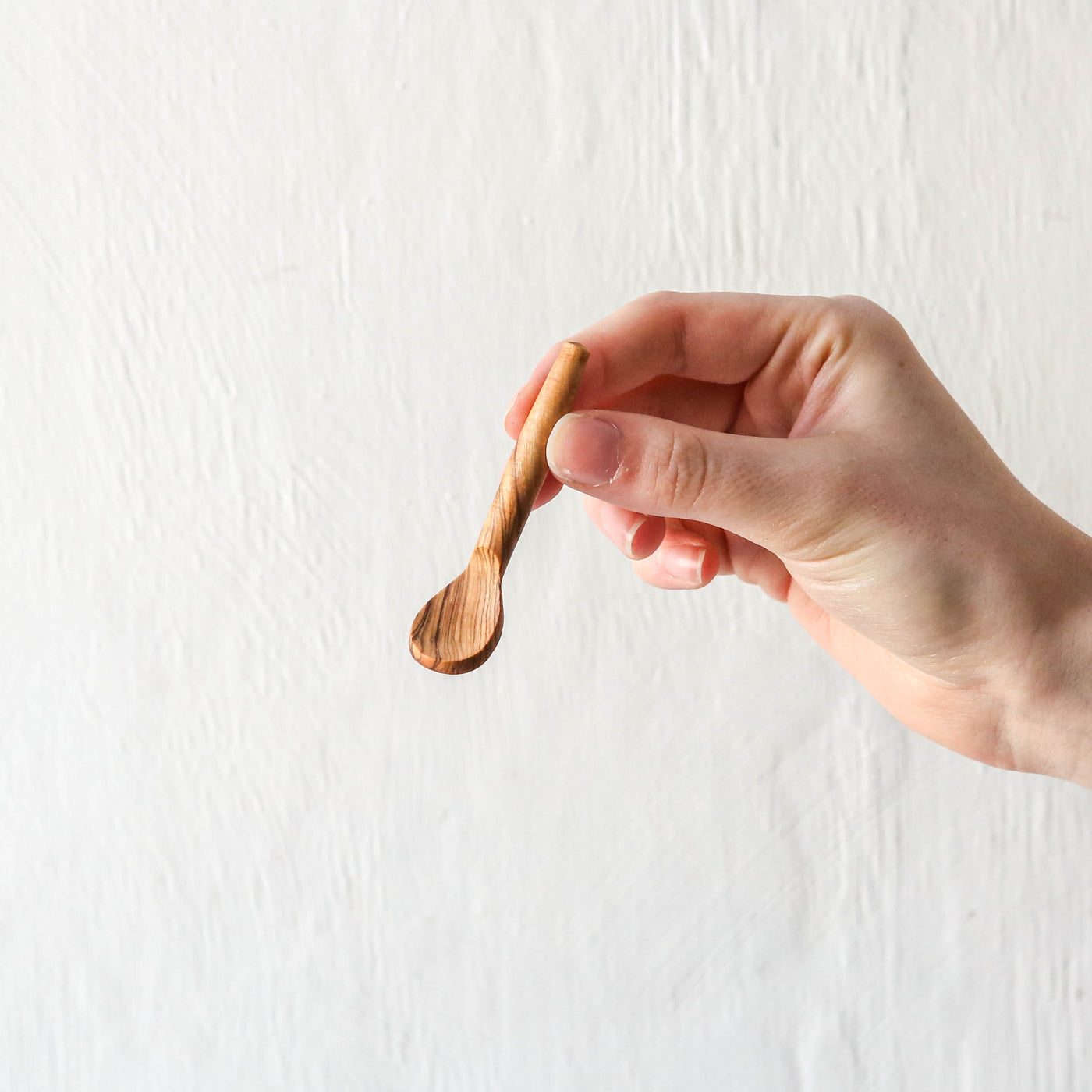 Olive Wood Salt Scoop