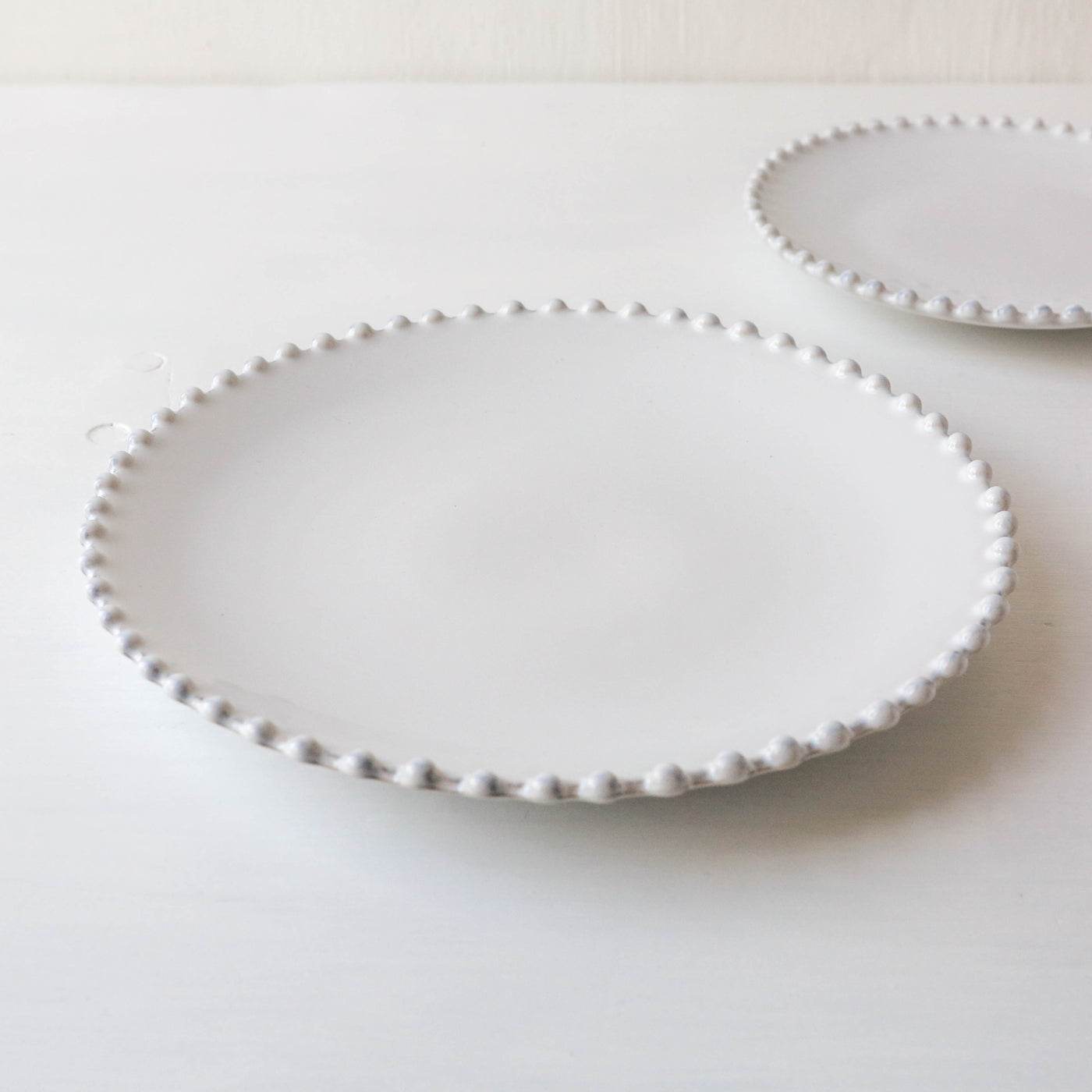 Pearl Salad Plate - White