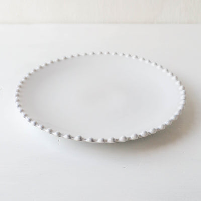 Pearl Salad Plate - White