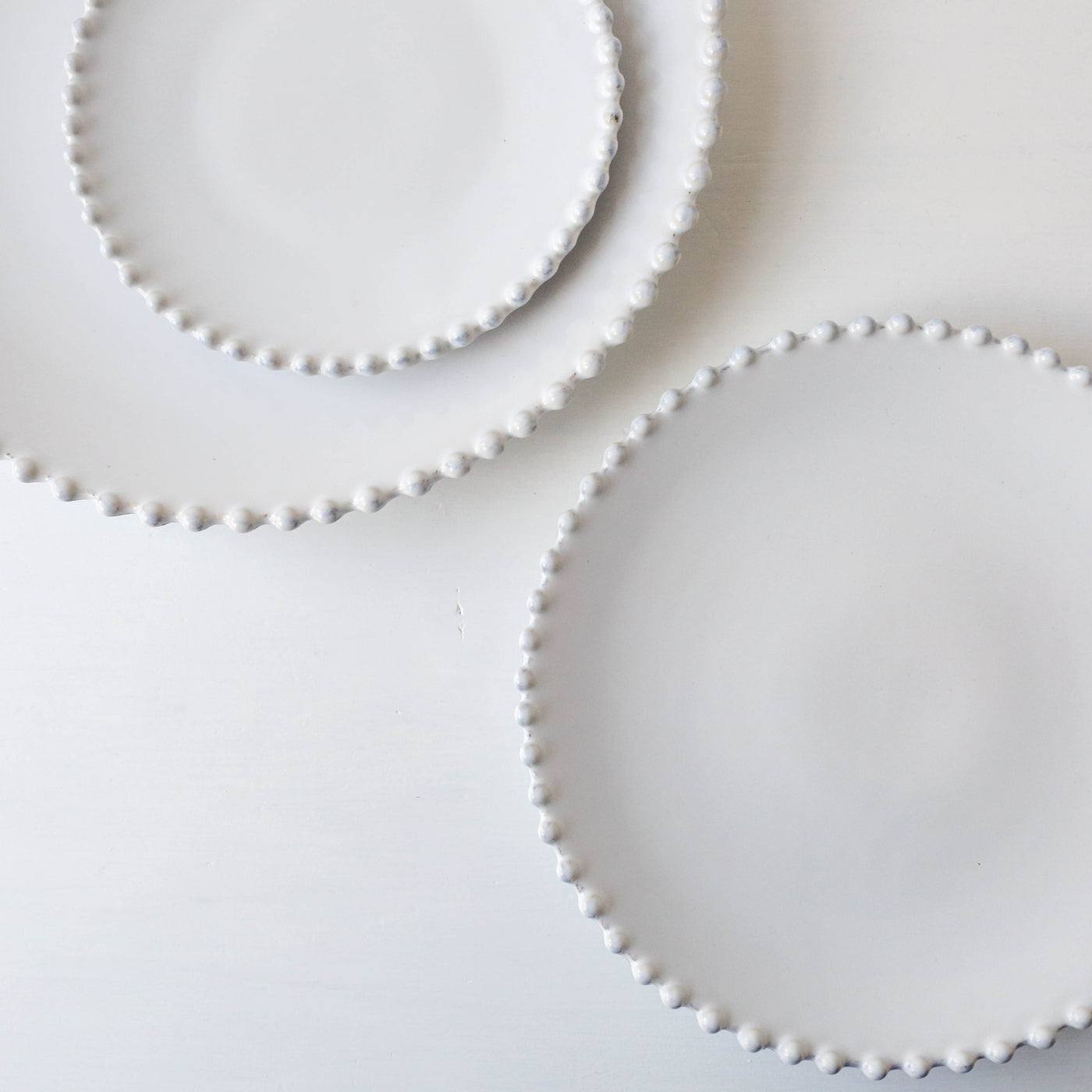 Pearl Dinner Plate - White