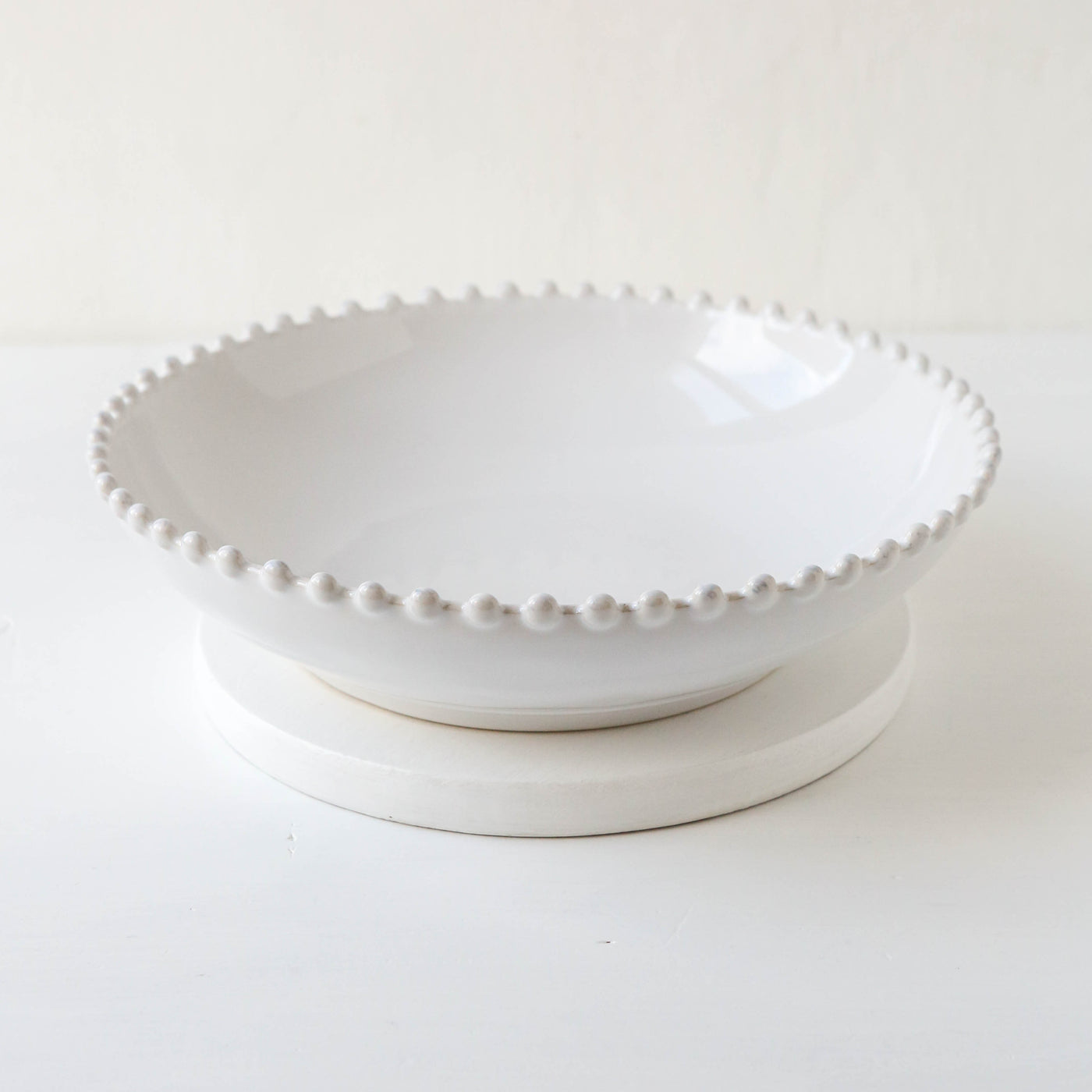 Pearl Pasta Bowl - White