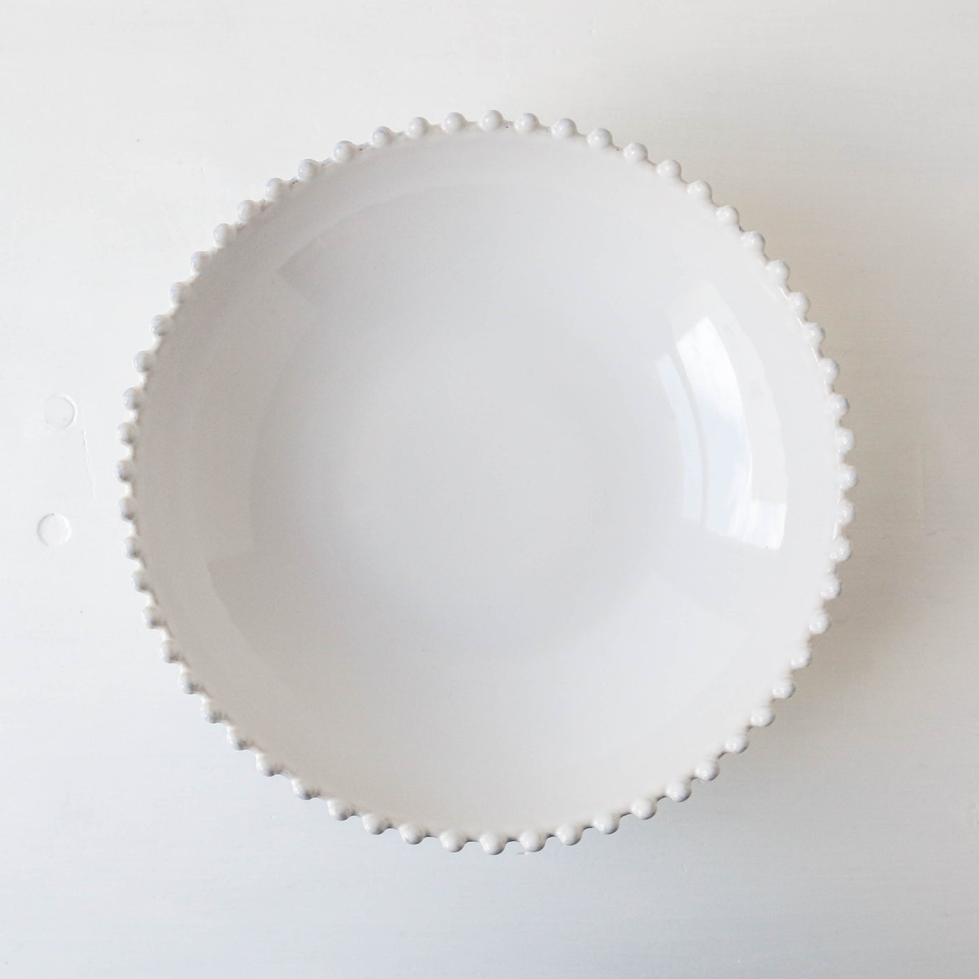 Pearl Pasta Bowl - White