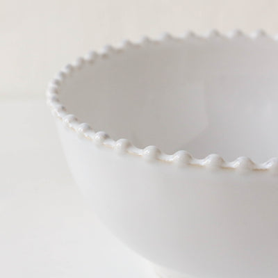 Pearl Cereal Bowl - White