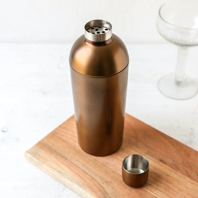 Antique Brass Cocktail Shaker