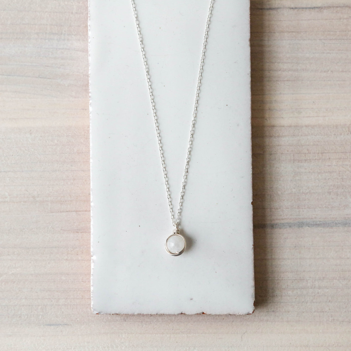 Eva Necklace - Sterling Silver