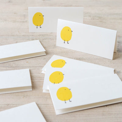 Lemon Chick Place Cards