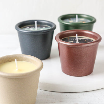 St. Eval Candle in Festive 'Stardust' Pot