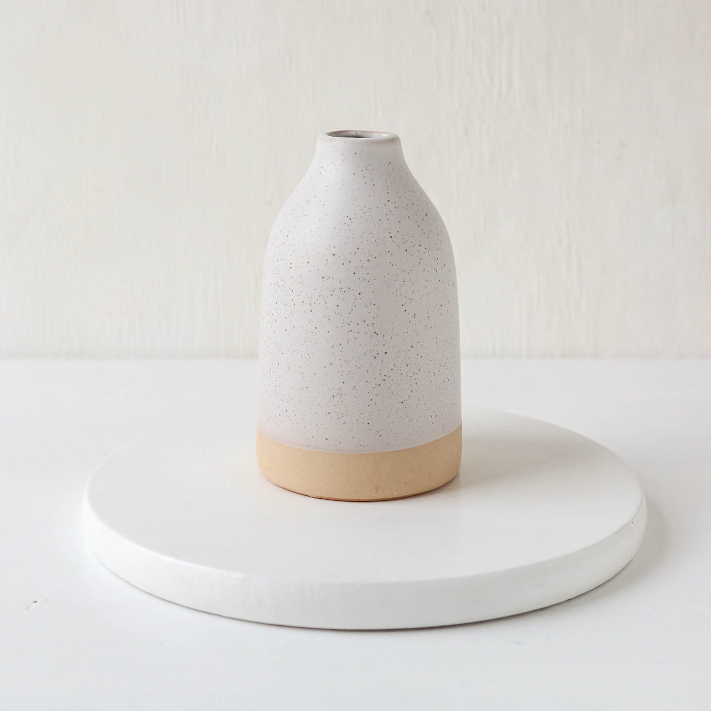 White Speckle Ceramic Diffuser Bottle