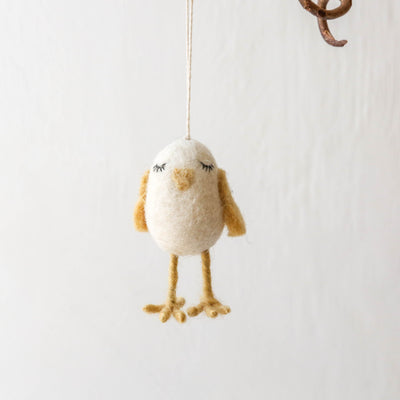 Felt Chicken Dreamer Hanging Decoration