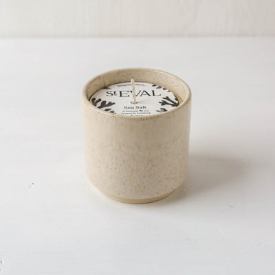 NEW St. Eval Sand Dunes Ceramic Pot Scented Candle