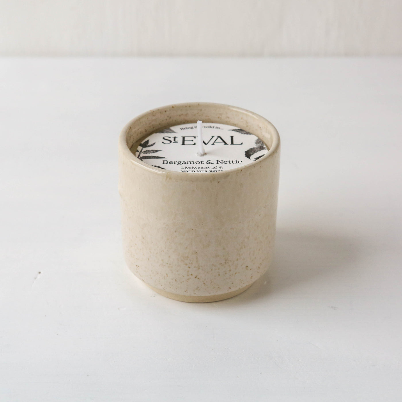 NEW St. Eval Sand Dunes Ceramic Pot Scented Candle