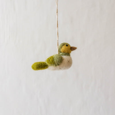 Felt Mini Sparrow Hanging Decoration