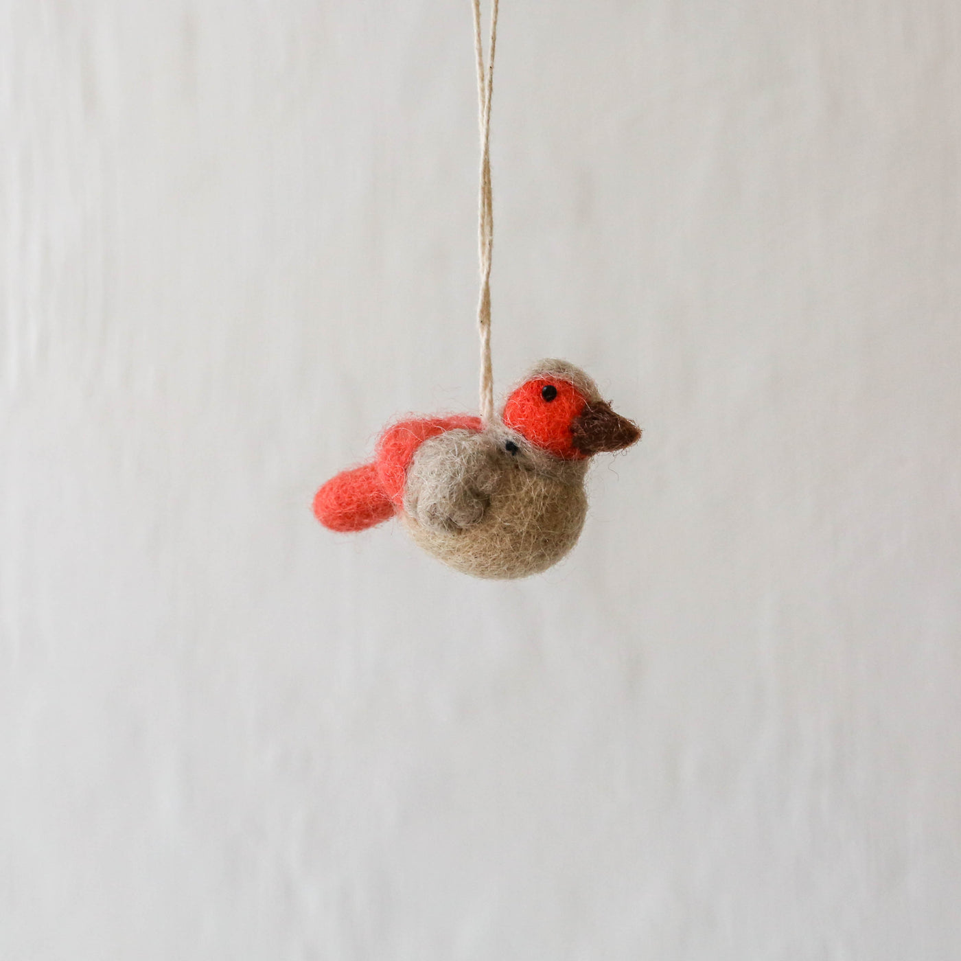 Felt Mini Sparrow Hanging Decoration