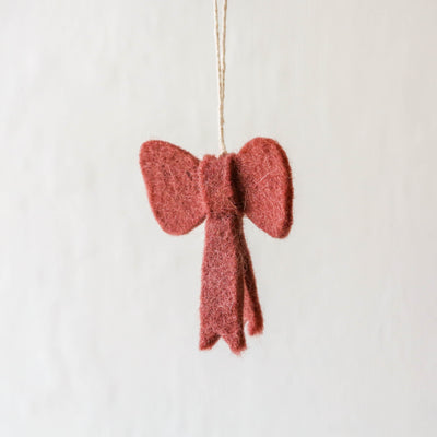 Felt Hanging Bow Decoration