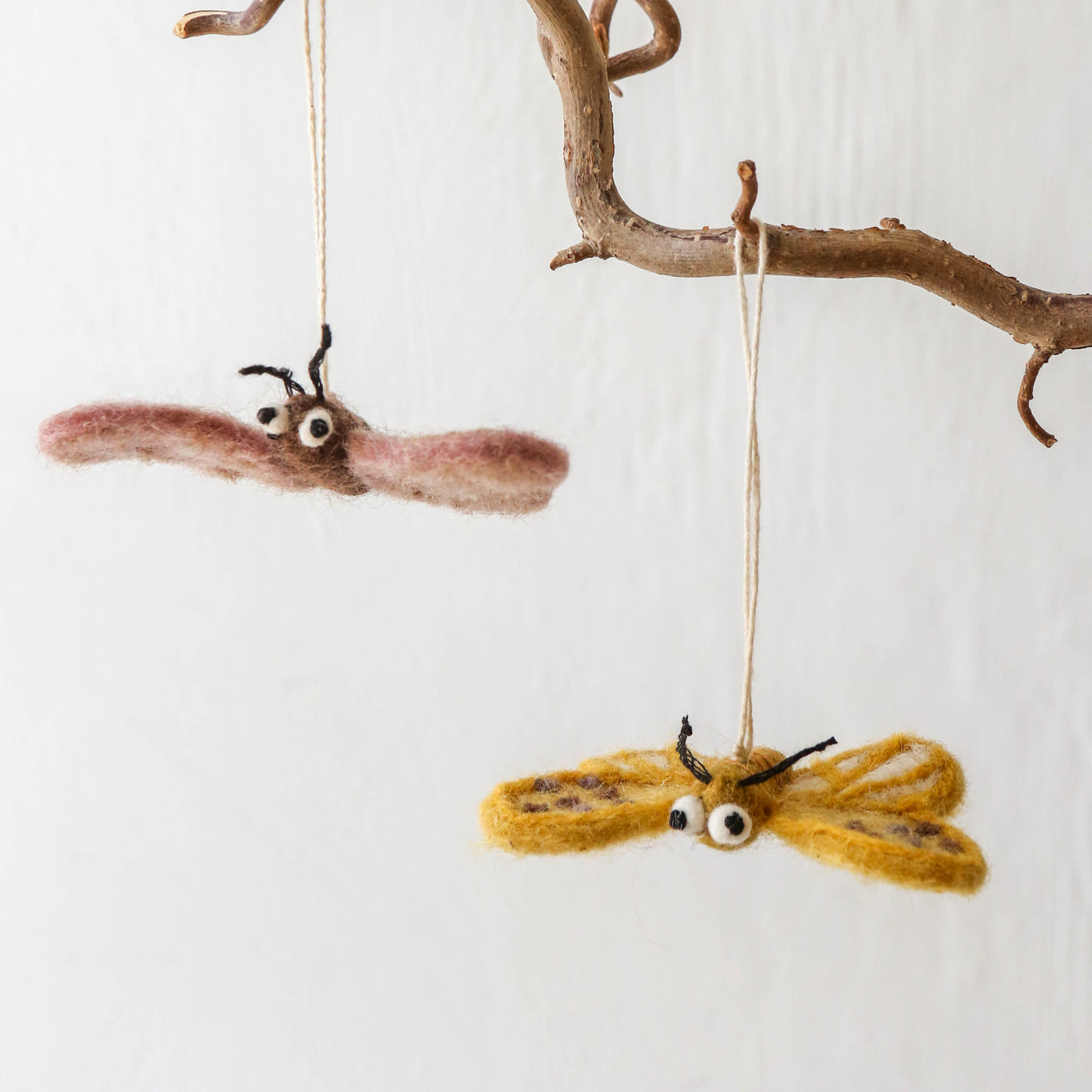 Felt Moth Hanging Decoration