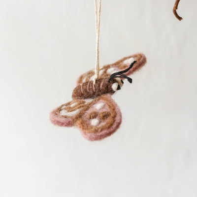 Felt Moth Hanging Decoration