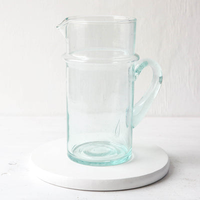 Medium Handmade Recycled Glass Jug