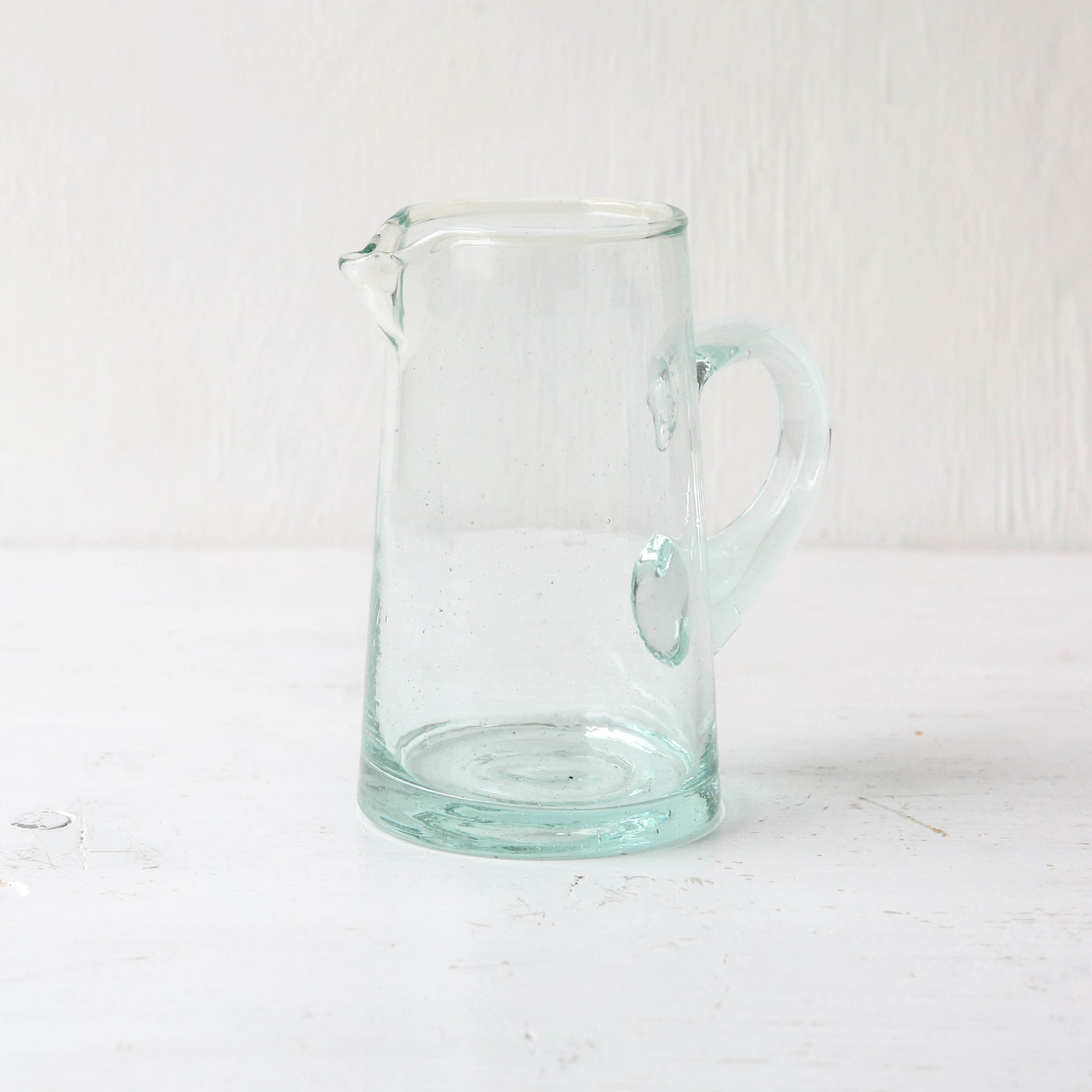 Handmade Recycled Glass Petit Jug