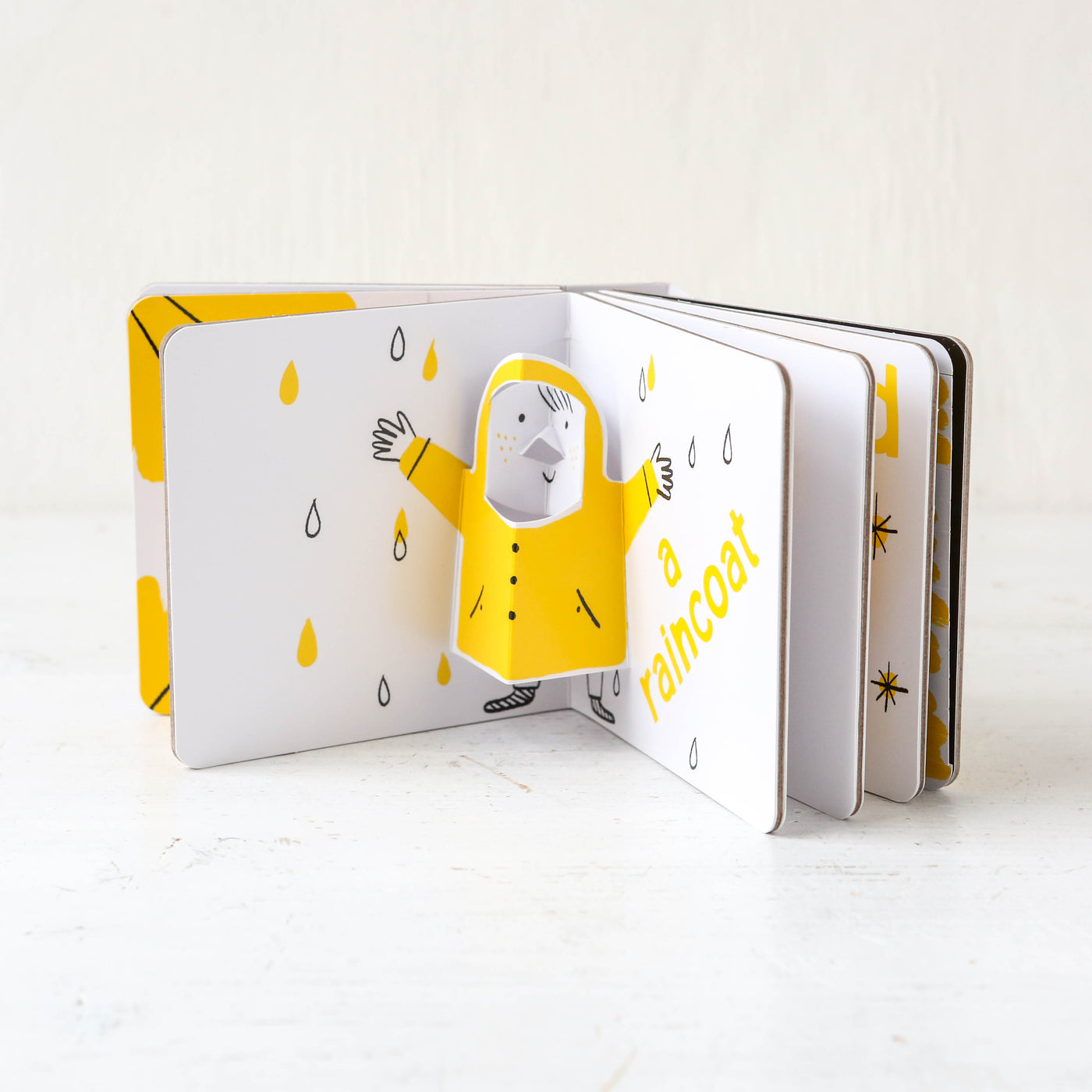 Yellow Pop Up Board Book