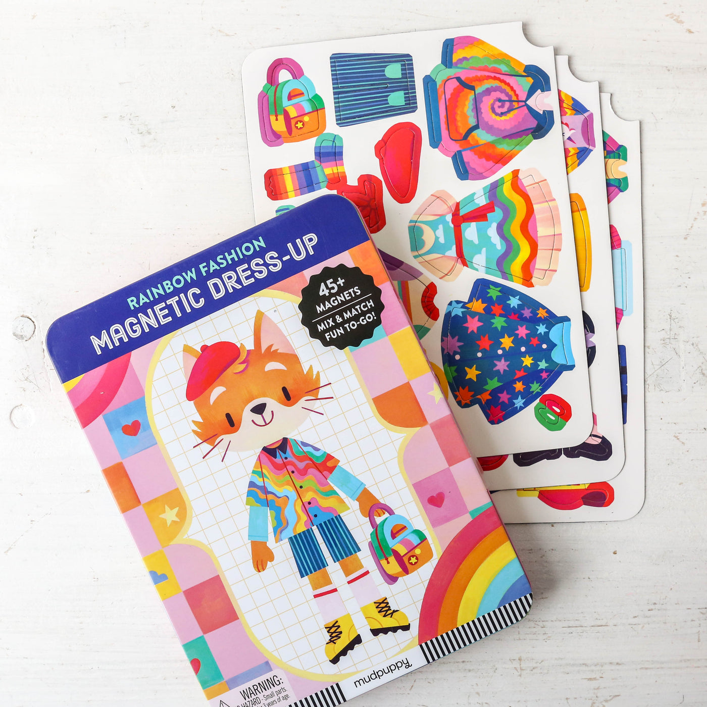 Rainbow Fashion Magnetic Dress-Up