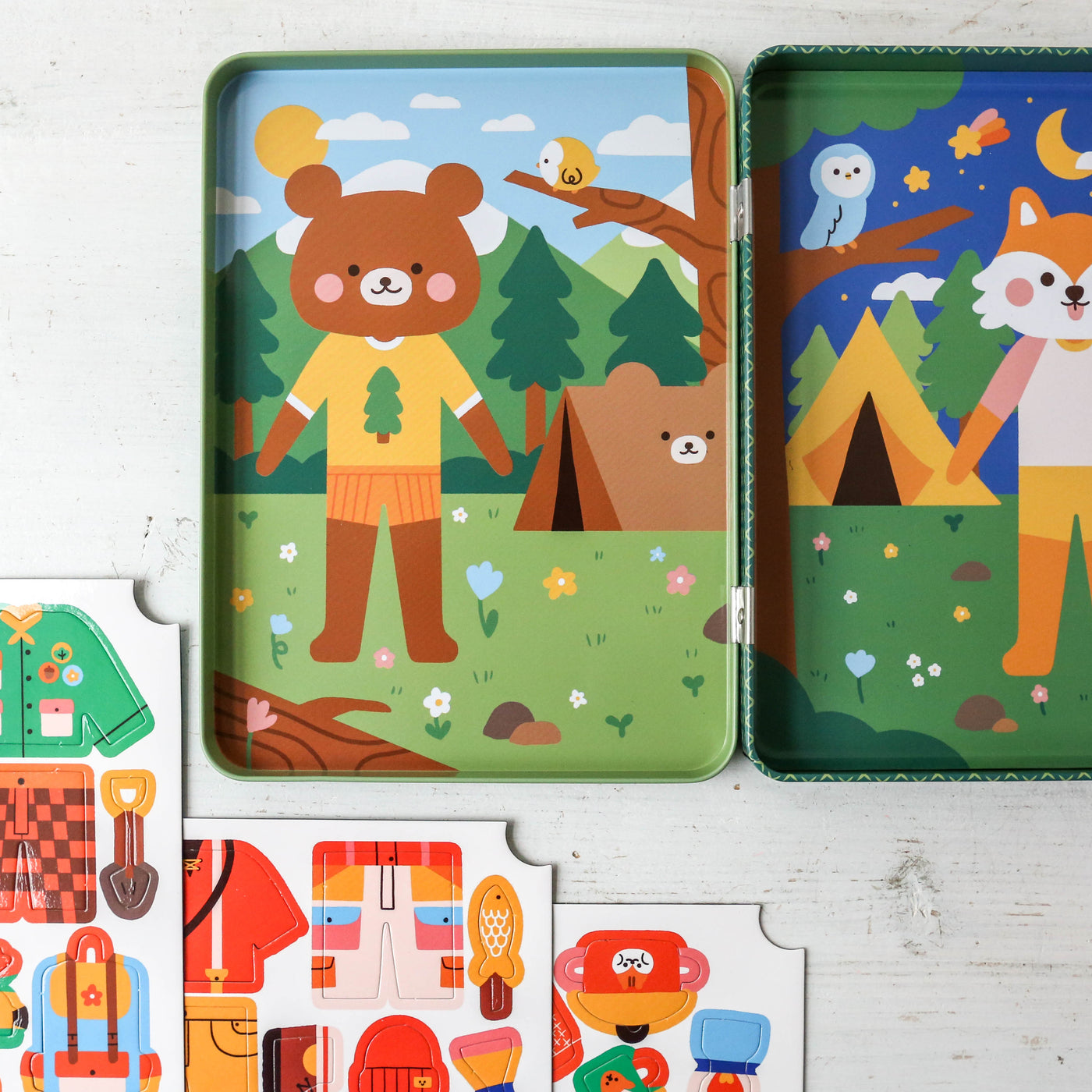 Happy Camper Magnetic Play Set