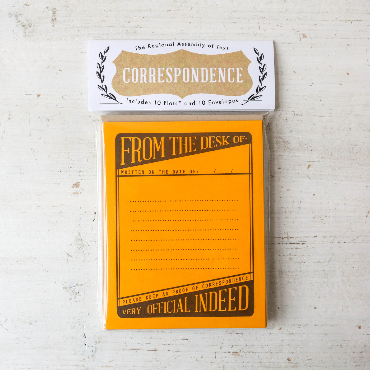 Very Official Correspondence Set - Pack of 10