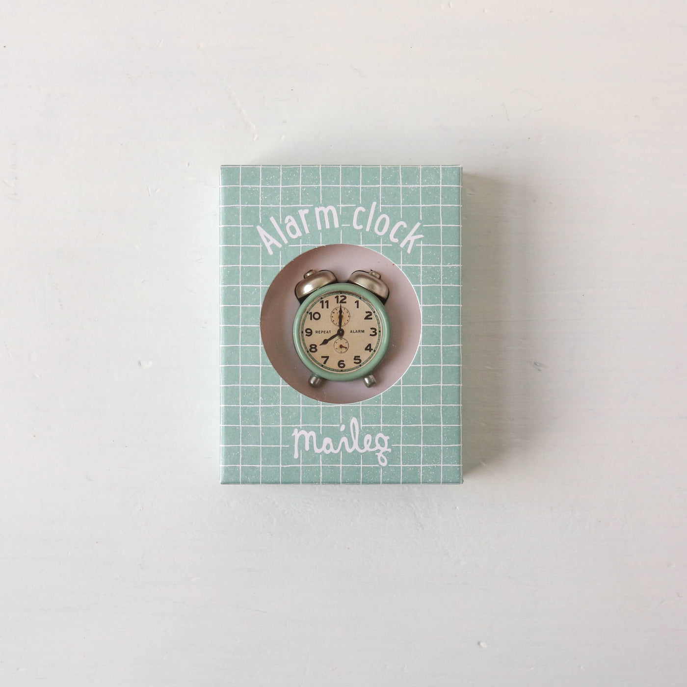 Alarm Clock for Maileg Mice - Mint