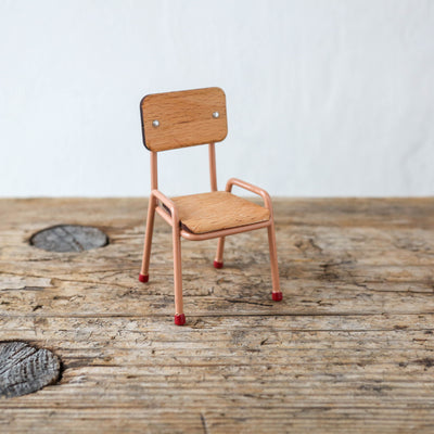 Chair for Maileg Mice - Coral