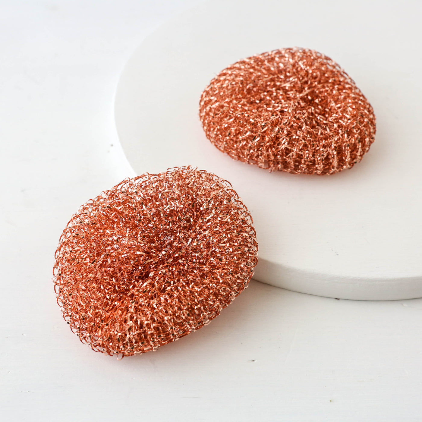 Pair of Copper Pot Scrubbers