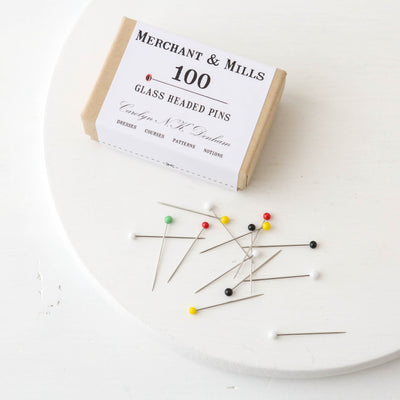 Glass Headed Pins by Merchant & Mills