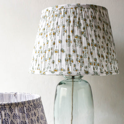 40cm Empire Pleated Lampshade - Charlotte Green