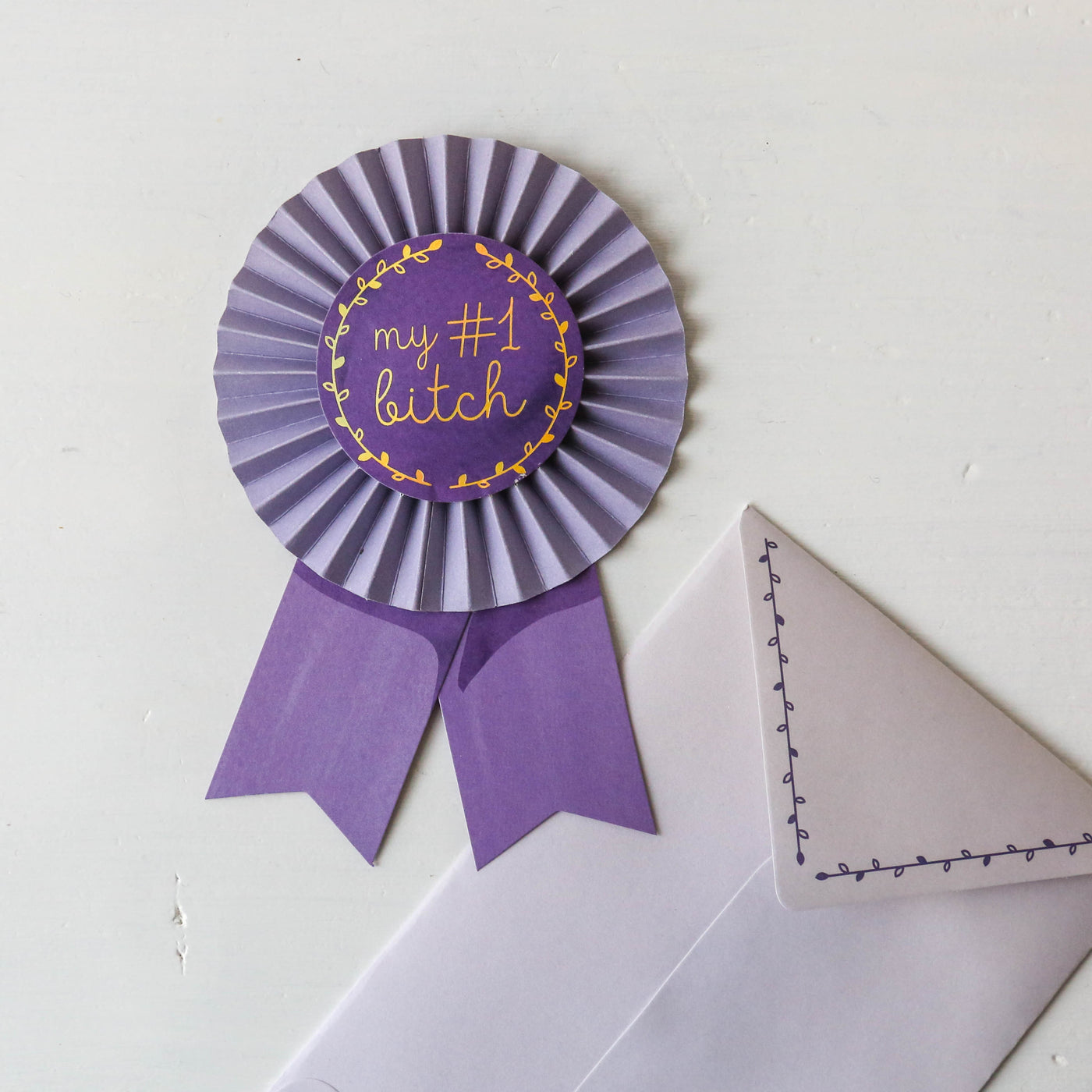 Prize Ribbon Pop-Up Card