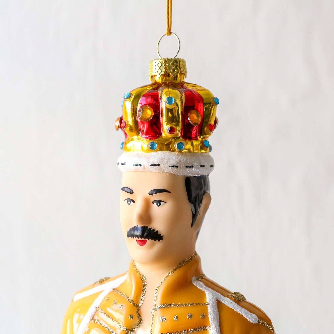 Freddie Mercury Glass Tree Decoration