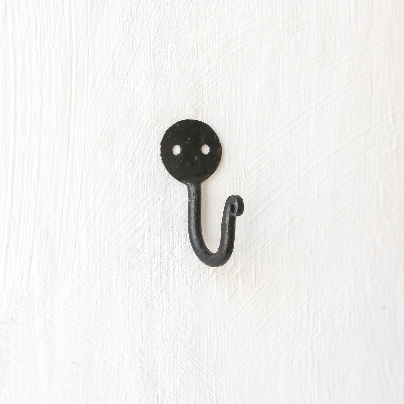 Small Cast Iron Bean End Hook