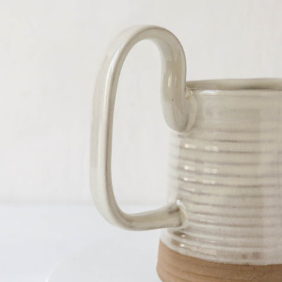 Stoneware Kulampu Jug - Milk White