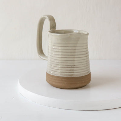 Stoneware Kulampu Jug - Milk White