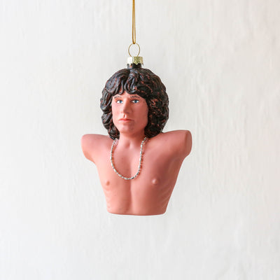 Jim Morrison Glass Tree Decoration