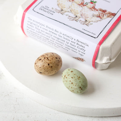 Three French Hens Eggs - Box of 12