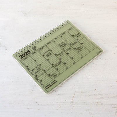 2025 Small Notebook Calendar