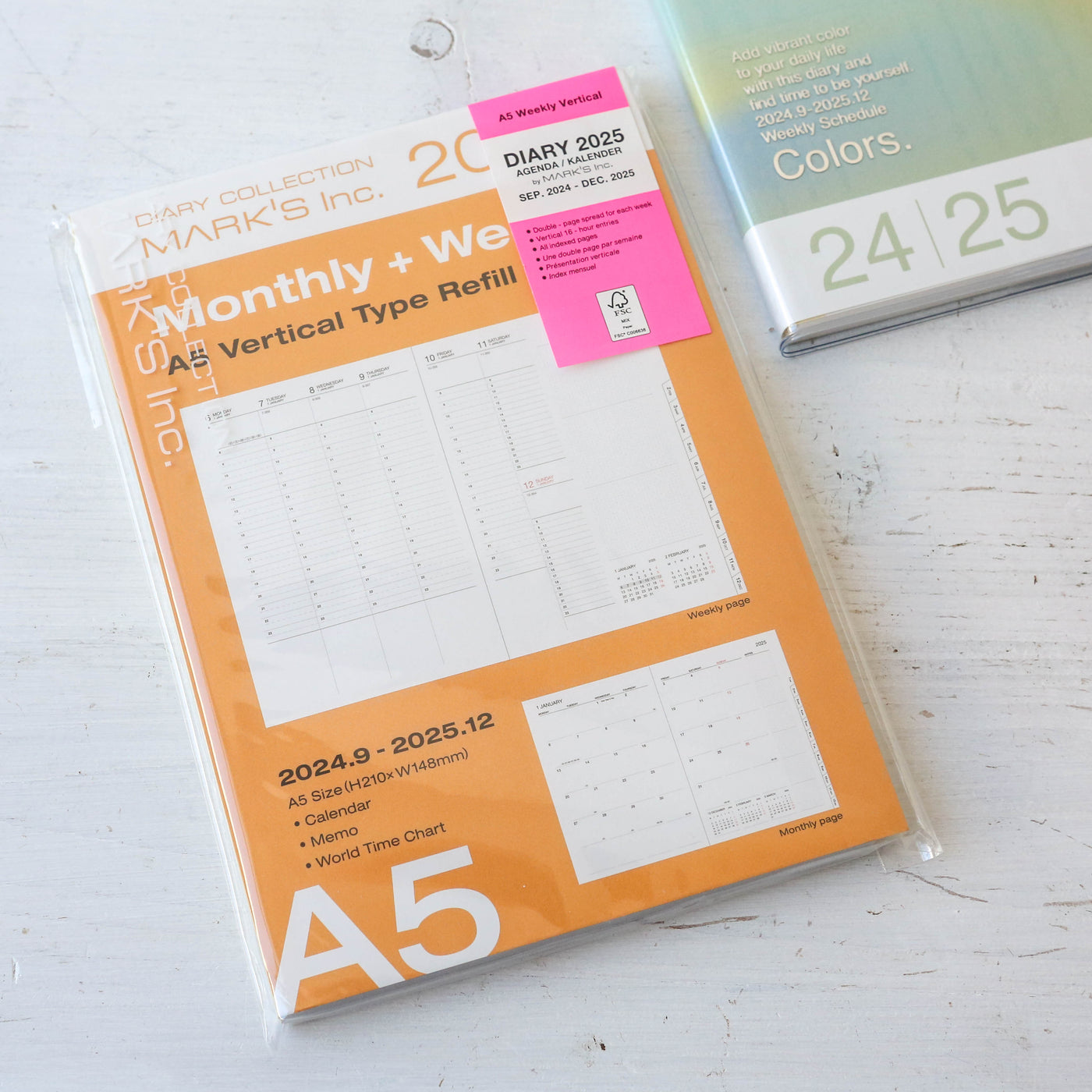 SALE A5 Wallet Diary Refill - 2025