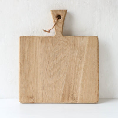 Paddle Shaped Oak Chopping Board